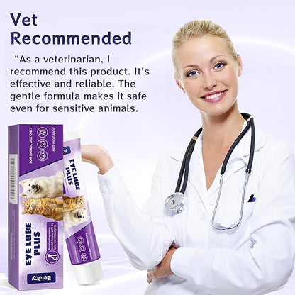 Dog Eye Lube Plus, Pet Eye Gel for Dogs, Cats, Keep Animal Eyes Health Cream, 0.53 oz