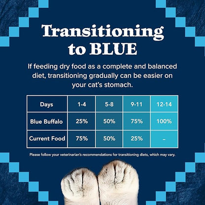 Blue Buffalo Wilderness Adult Dry Cat Food, Rocky Mountain Recipe, Chicken-Free & Grain-Free Recipe Made with Natural Ingredients, Red Meat, 4-lb Bag