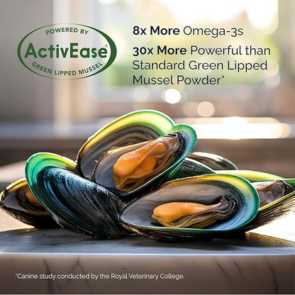 YuMOVE Young & Active Dog Tablets | Hip and Joint Supplement for Dogs with Glucosamine, Hyaluronic Acid, Green Lipped Mussel| Dogs Aged Under 6 | 60 Tablets