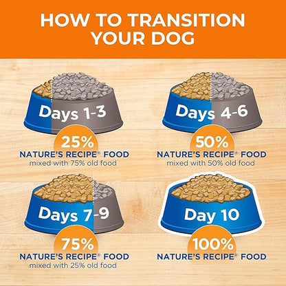 Nature′s Recipe Lamb, Barley & Brown Rice Recipe Dry Dog Food, 4 lb. Bag