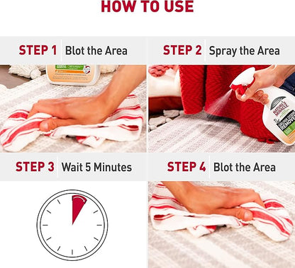 Nature’s Miracle Skunk Odor Remover, 32 Fluid Ounces, Removes Skunk Odors On Fabrics, Clothing, Carpets And Other Surfaces