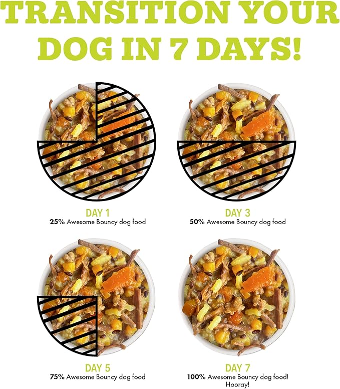 Weruva Awesome Bouncy Wet Dog Food, Chicken & Brown Rice, 6oz Can (Pack of 8)