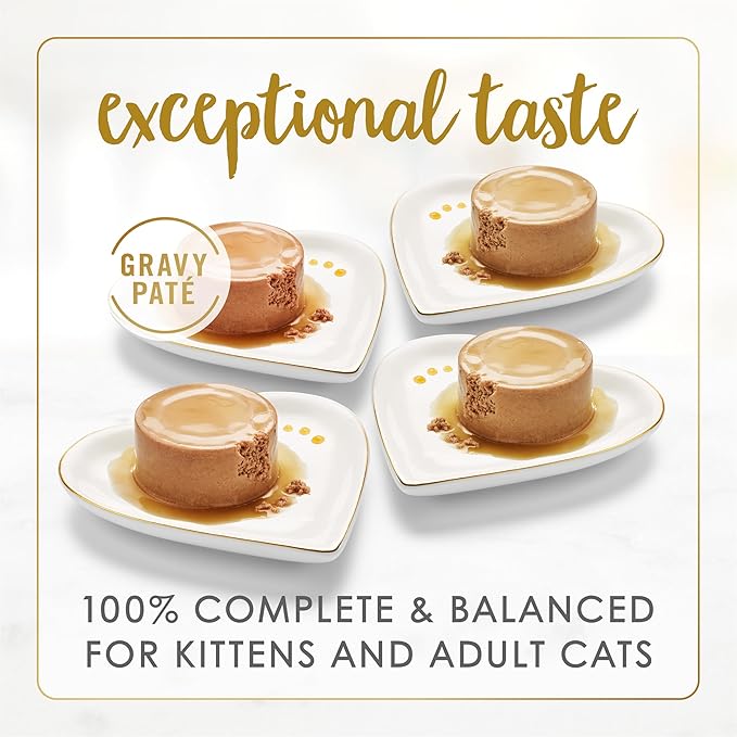 Purina Fancy Feast Gravy Lovers Variety Pack Feast Pate in Wet Cat Food Gravy - (Pack of 1) 4.5 lb. Boxes