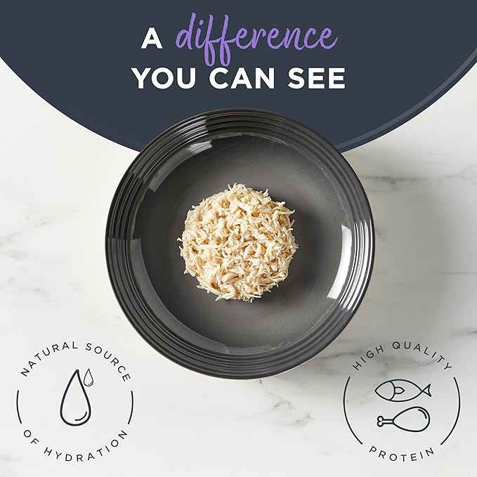 Reveal Natural Wet Cat Food, 12 Count, Grain Free, Limited Ingredient Canned Food for Cats, Fish and Chicken Variety in Broth, 2.47 oz Cans