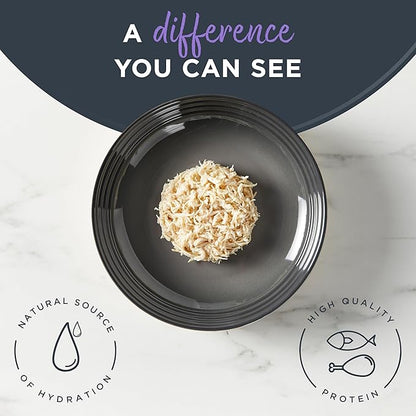 Reveal Natural Wet Cat Food, 12 Count, Grain Free, Limited Ingredient Canned Food for Cats, Fish and Chicken Variety in Broth, 2.47 oz Cans