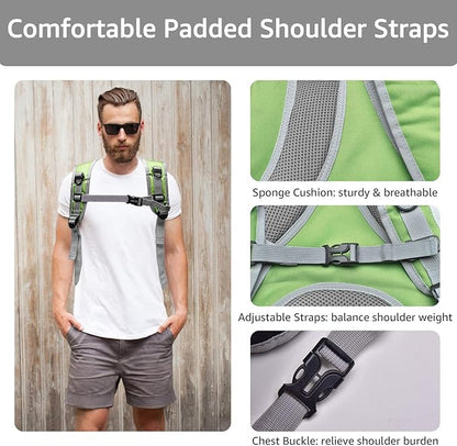 Travel Backpack Bubble Carrying Bag for Small Medium Dogs Cats, Space Capsule Pet Carrier Dog for Hiking, Airline Approved - Green