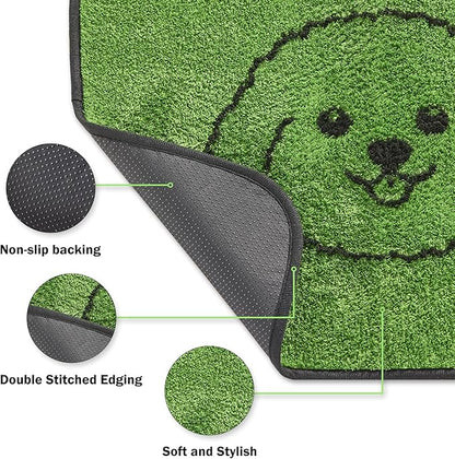 Qeils Reusable Puppy Pads, Washable Pee Pads for Dogs 4 Pack Durable Absorbent Leakproof Dog Training Pads for Home or Travel, Non-Slip Wee Wee Pads Potty Pads 30"x34"