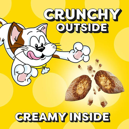 Temptations Classic Crunchy and Soft Cat Treats, Savory Salmon Flavor, 30 oz. Tub