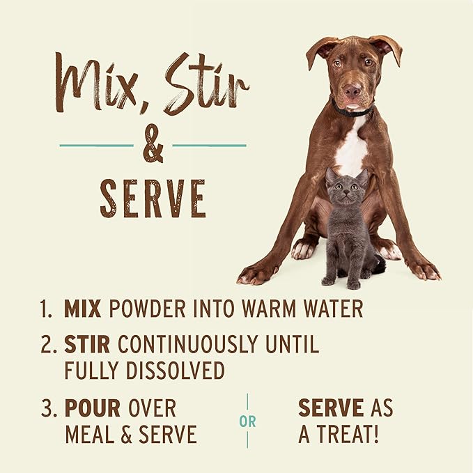 Primal Goat Milk Powder for Dogs and Cats, Shelf Stable Food Topper with Probiotics for Digestion, Hydration, and Immune Support, Original Recipe 5.2oz Pouch (Pack of 2)