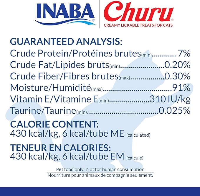 INABA Churu Cat Treats, Lickable, Squeezable Creamy Purée Cat Treat with Green Tea Extract & Taurine, 0.5 Ounces Each Tube, 20 Tubes, Chicken Variety Box