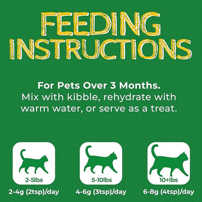 Just Try 13.4 0Z Cat Grass Treats Salmon Oil Natural Salmon Kitten Healthy Cat Treats Training Biscuits Snacks Fish Oil Omega 3 Supplements for Cats Joint Support & Skin Coat Health