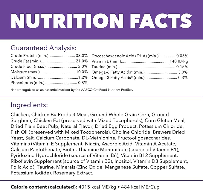 IAMS Proactive Health Healthy Kitten Dry Cat Food with Chicken, 16 lb. Bag