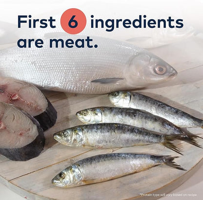 ZIWI Peak Steam & Dried Cat Food – Cage-Free Chicken w/Whole Mackerel - High Protein, Skin & Coat Health, Low Carb, for All Life Stages (28.8oz)