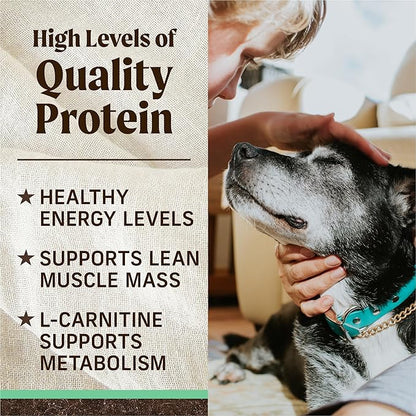 Merrick Premium Grain Free Dry Senior Dog Food, Wholesome And Natural Kibble, Real Chicken And Sweet Potato - 10.0 lb. Bag