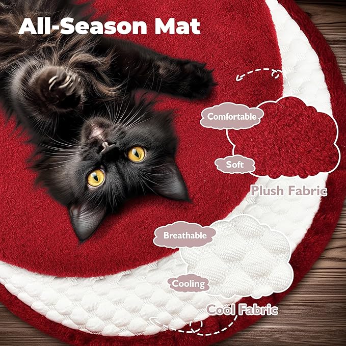 Easyego Modern Cat Tree, Aesthetic Wood Cat Tree Tower for Large Cats, Luxury Cat Condo with Scratching Posts and Flower Platforms, Cat Furniture by Easyego，(Modern Black)