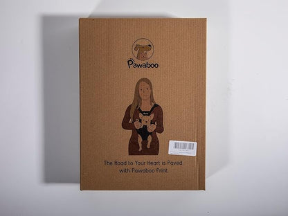 Pawaboo Pet Carrier Backpack, Adjustable Pet Front Cat Dog Carrier Backpack Travel Bag, Legs Out, Easy-Fit for Traveling Hiking Camping for Small Medium Dogs Cats Puppies, Small, Deep Camouflage Black