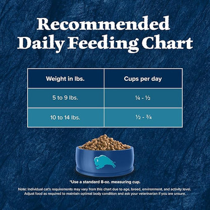 Blue Buffalo Wilderness Healthy Adult Dry Cat Food, Supports Health and Wellness, High-Protein & Grain-Free, Duck, 11-lb Bag
