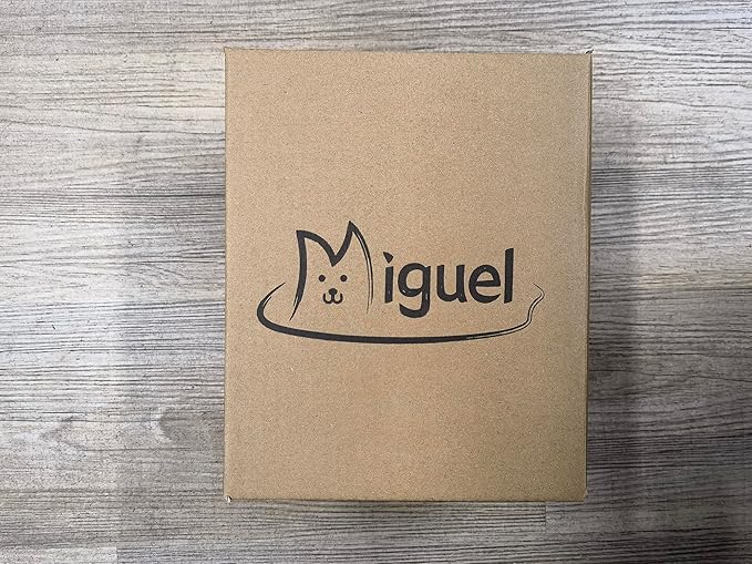 Miguel Dog Bed with Removable Cushion/Pillow for Medium Small Dogs, Washable Pet Bed with Side Easy to Wash Puppy Bed, Large Rectangle Cat Bed for Indoor Cat with Anti-Slip Bottom, Dark Gray 25 Inch