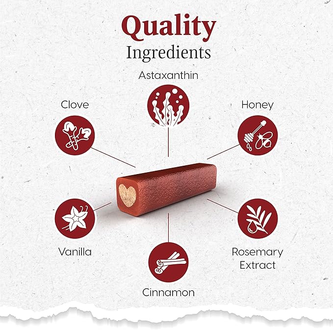 Ark Naturals Protection+ Brushless Toothpaste – Large Breeds, 18oz Bag – Dog Dental Chew with Toothpaste Center – Prevent Plaque & Tartar and Freshen Breath with Dental Chews for Dogs