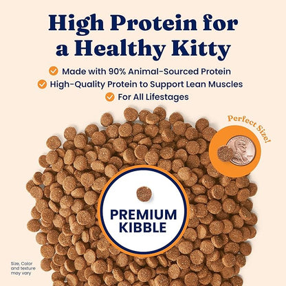 Solid Gold High Protein Dry Cat Food - Grain Free & Gluten Free Chicken Cat Dry Food w/Probiotics for Gut Health & Digestion - High Fiber & Omega 3 - Low Carb Superfood Kibble for Cats All Ages - 6LB