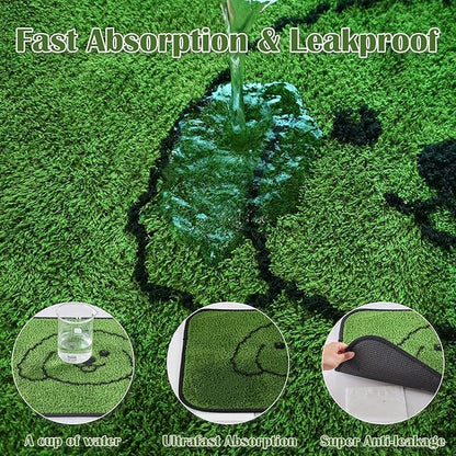 Qeils Reusable Puppy Pads, Washable Pee Pads for Dogs 4 Pack Durable Absorbent Leakproof Dog Training Pads for Home or Travel, Non-Slip Wee Wee Pads Potty Pads 30"x34"