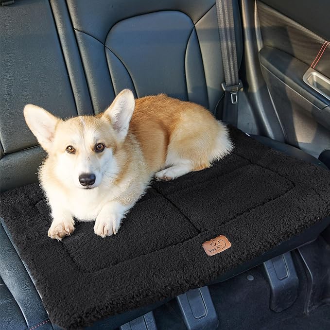 Bedsure Washable Dog Crate Bed for Medium Dogs, Soft Foam Floor Pet Mat, Versatile Lightweight Pet Crate Pad for Kennel