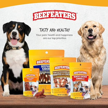 Beefeaters Sweet Potato Wrap with Chicken – Dog Treat. No Corn, Wheat, Soy or Gluten, Low Fat, Whole Muscle Jerky, Ideal for Training & Snacks