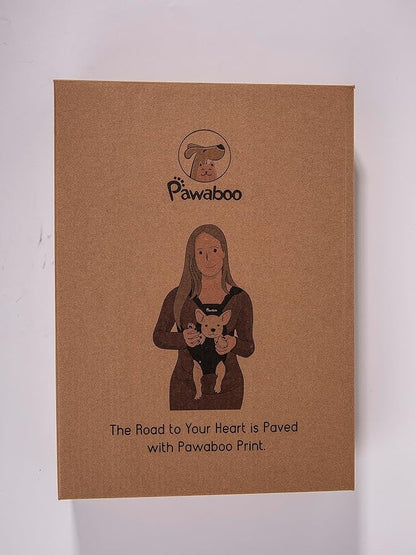 Pawaboo Pet Carrier Backpack, Adjustable Pet Front Cat Dog Carrier Backpack Travel Bag, Legs Out, Easy-Fit for Traveling Hiking Camping for Small Medium Dogs Cats Puppies, Small, Purple